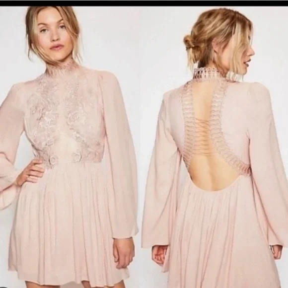 knee length dresses for ladies Free People Short and Sweet Mini Dress main image 1